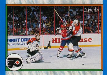1989-90 O-Pee-Chee #311 Philadelphia Flyers Front
