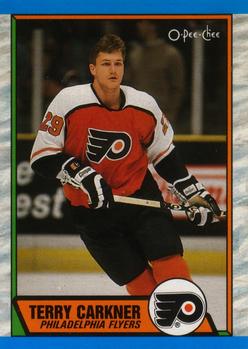 1989-90 O-Pee-Chee #3 Terry Carkner Front