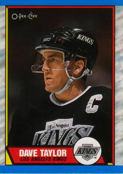 1989-90 O-Pee-Chee #58 Dave Taylor Front