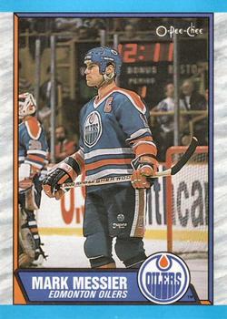 1989-90 O-Pee-Chee #65 Mark Messier Front
