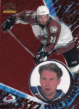1997-98 Pacific Invincible - Red #34 Peter Forsberg Front