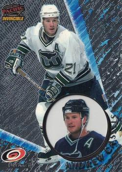 1997-98 Pacific Invincible - Silver #23 Andrew Cassels Front