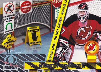 1997-98 Pacific Omega - No Scoring Zone #7 Martin Brodeur Front
