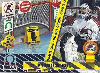 1997-98 Pacific Omega - No Scoring Zone #2 Patrick Roy Front
