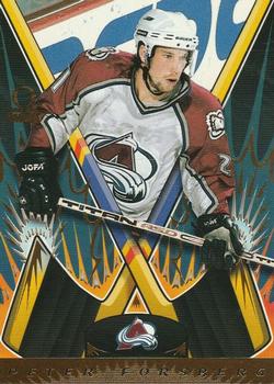 1997-98 Pacific Omega - Stick Handle Laser Cuts #5 Peter Forsberg Front