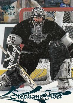 1997-98 Pacific Paramount - Emerald Green #88 Stephane Fiset Front