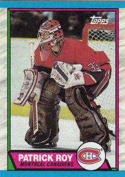 1989-90 Topps #17 Patrick Roy Front