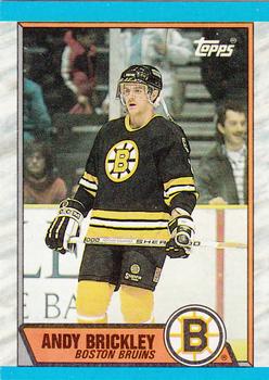 1989-90 Topps #29 Andy Brickley Front