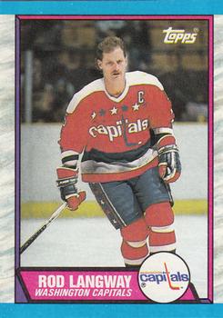 1989-90 Topps #55 Rod Langway Front
