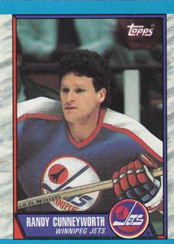 1989-90 Topps #63 Randy Cunneyworth Front