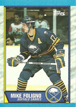 1989-90 Topps #78 Mike Foligno Front