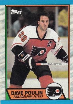 1989-90 Topps #115 Dave Poulin Front