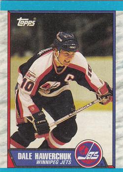 1989-90 Topps #122 Dale Hawerchuk Front