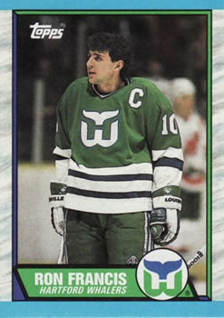 1989-90 Topps #175 Ron Francis Front