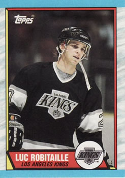 1989-90 Topps #88 Luc Robitaille Front