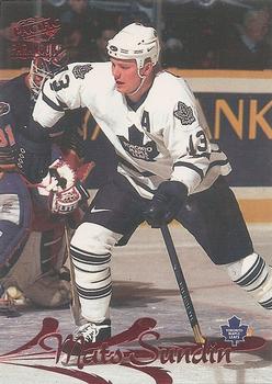 1997-98 Pacific Paramount - Red #185 Mats Sundin Front