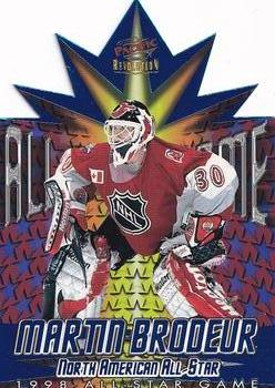 1997-98 Pacific Revolution - 1998 All-Star Game Die Cuts #13 Martin Brodeur Front
