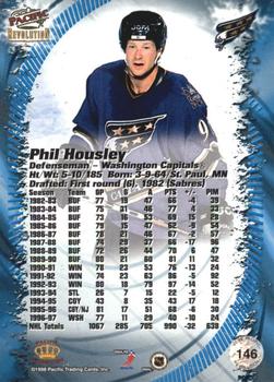 1997-98 Pacific Revolution - Ice Blue #146 Phil Housley Back