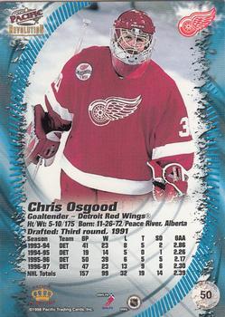 1997-98 Pacific Revolution - Silver #50 Chris Osgood Back