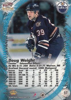 1997-98 Pacific Revolution - Silver #57 Doug Weight Back