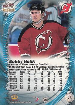 1997-98 Pacific Revolution - Silver #78 Bobby Holik Back