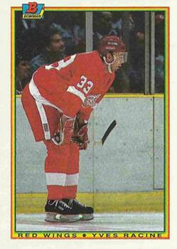 1990-91 Bowman #230 Yves Racine Front