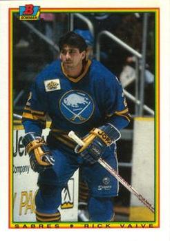 1990-91 Bowman #250 Rick Vaive Front