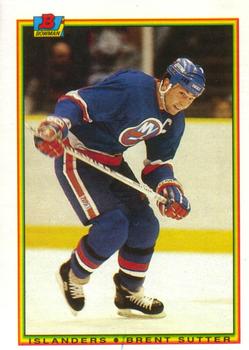 1990-91 Bowman #126 Brent Sutter Front