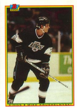 1990-91 Bowman #145 Mike Krushelnyski Front