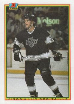 1990-91 Bowman #152 Luc Robitaille Front