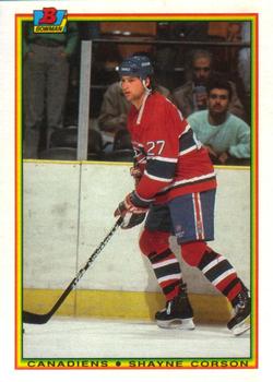 1990-91 Bowman #41 Shayne Corson Front