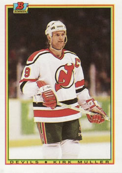 1990-91 Bowman #82 Kirk Muller Front