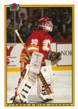 1990-91 Bowman #94 Mike Vernon Front
