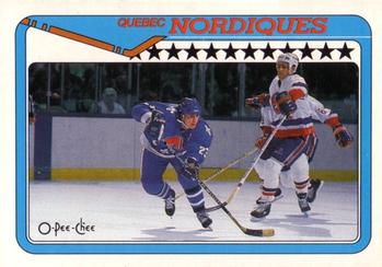 1990-91 O-Pee-Chee #122 Quebec Nordiques Front