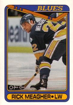 1990-91 O-Pee-Chee #125 Rick Meagher Front