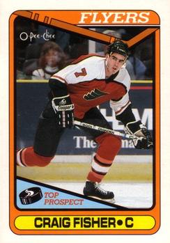 1990-91 O-Pee-Chee #126 Craig Fisher Front