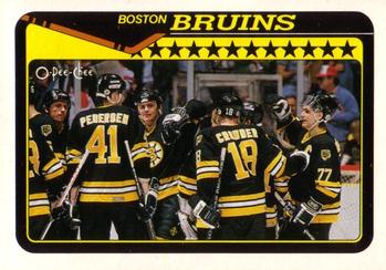 1990-91 O-Pee-Chee #165 Boston Bruins Front