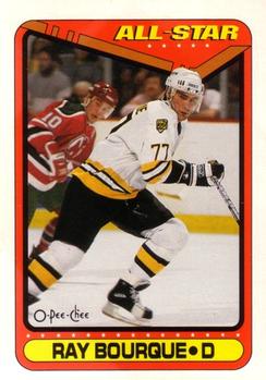1990-91 O-Pee-Chee #196 Ray Bourque Front