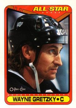 1990-91 O-Pee-Chee #199 Wayne Gretzky Front