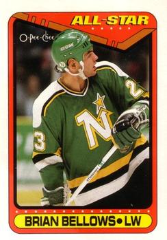 1990-91 O-Pee-Chee #200 Brian Bellows Front
