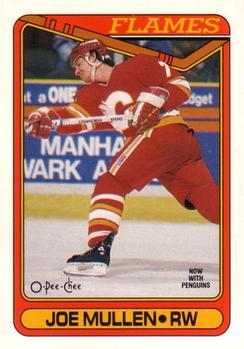 1990-91 O-Pee-Chee #218 Joe Mullen Front