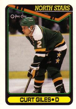 1990-91 O-Pee-Chee #228 Curt Giles Front