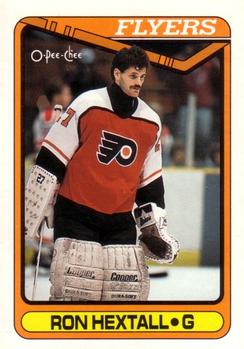 1990-91 O-Pee-Chee #243 Ron Hextall Front