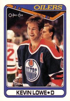 1990-91 O-Pee-Chee #307 Kevin Lowe Front