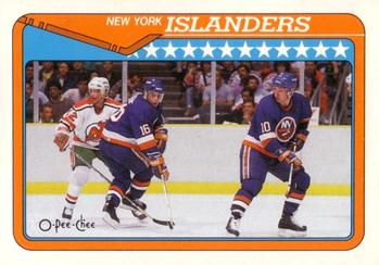 1990-91 O-Pee-Chee #315 New York Islanders Front