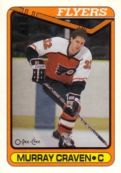 1990-91 O-Pee-Chee #318 Murray Craven Front