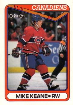 1990-91 O-Pee-Chee #325 Mike Keane Front