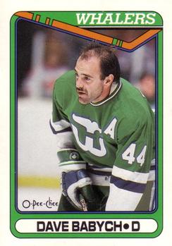 1990-91 O-Pee-Chee #328 Dave Babych Front