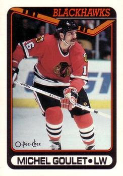 1990-91 O-Pee-Chee #329 Michel Goulet Front