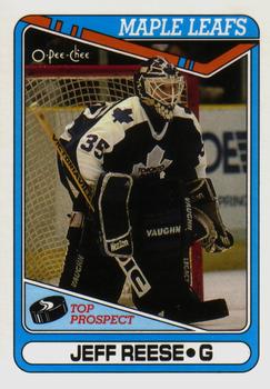 1990-91 O-Pee-Chee #349 Jeff Reese Front